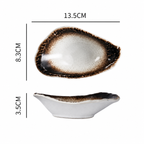Japanese Ceramic Appetiser Dishes Set of 6 - image 12
