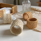 Handcrafted Rattan Napkin Ring for Table Setting and Decor - image 3