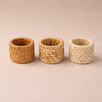 Handcrafted Rattan Napkin Ring for Table Setting and Decor - image 8