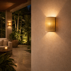 Bamboo Wall Sconce for Living Room and Bedroom with Decorative Light - image 2