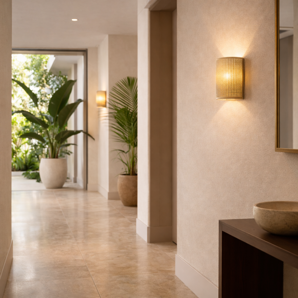 Bamboo Wall Sconce for Living Room and Bedroom with Decorative Light - image 4
