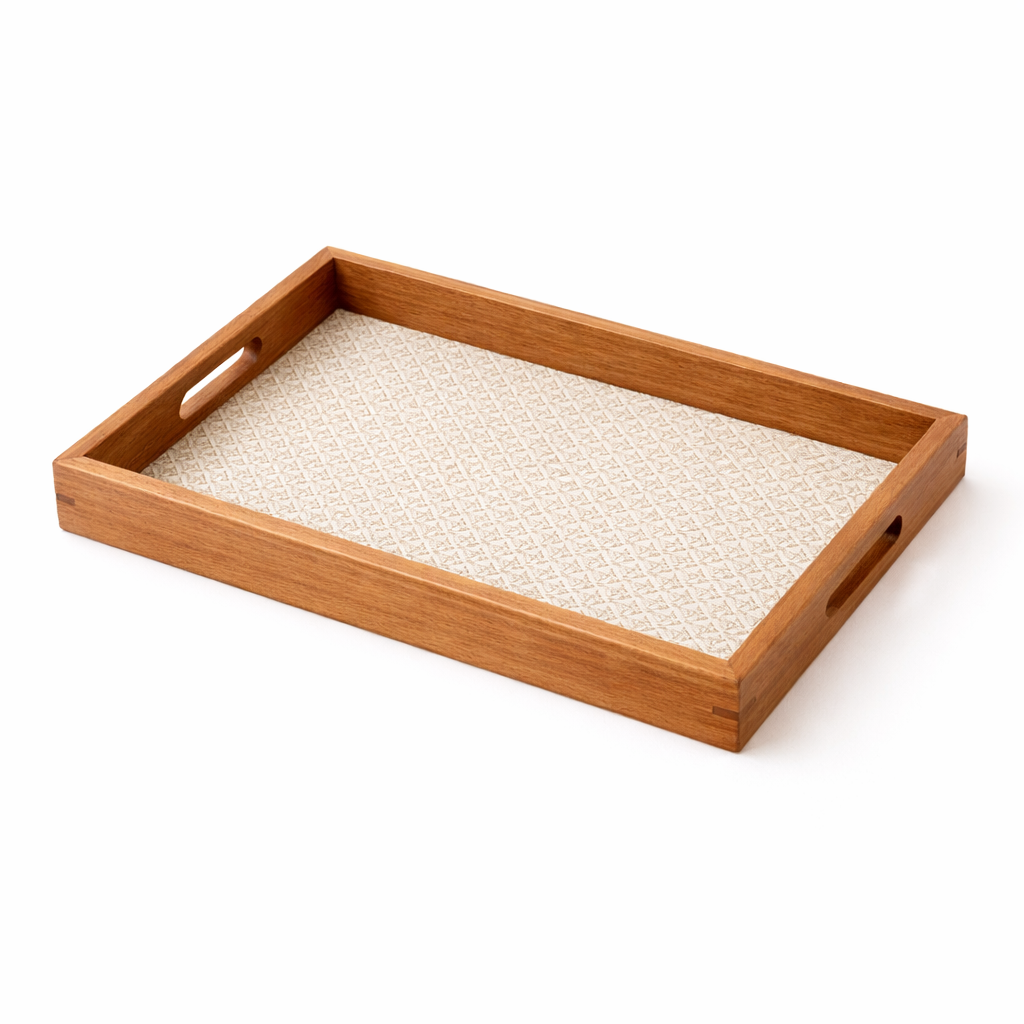 Decorative Wooden Tray for Serving and Organising - image 7