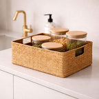 Rattan Storage Basket for Bathroom and Home Natural Design - image 3