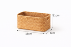 Rattan Storage Basket for Bathroom and Home Natural Design - image 9