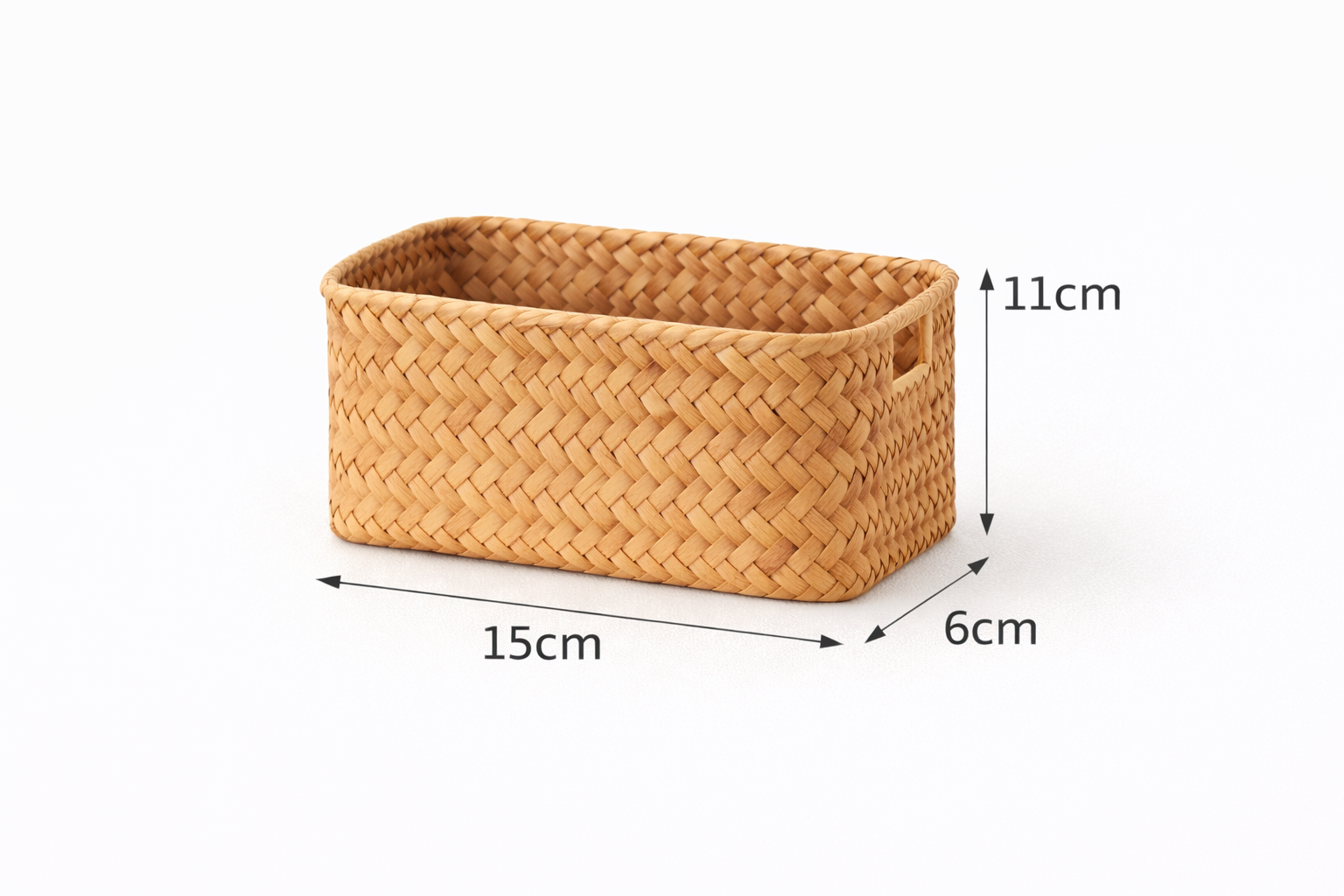 Rattan Storage Basket for Bathroom and Home Natural Design - image 9