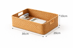 Rattan Storage Basket for Bathroom and Home Natural Design - image 10