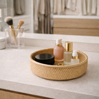 Round Rattan Basket for Kitchen and Living Room Organisation - image 3