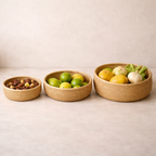 Round Rattan Basket for Kitchen and Living Room Organisation - image 6