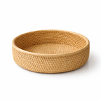 Round Rattan Basket for Kitchen and Living Room Organisation - image 8