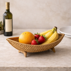 Hand-Woven Decorative Fruit Bowl for Kitchen and Dining Room – Comporta - image 3