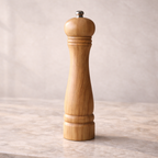Wooden Pepper and Salt Mill for Kitchen with Adjustable Grind - image 4