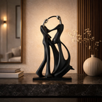 Abstract Decorative Couple Sculpture in Resin - image 4