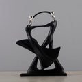 Abstract Decorative Couple Sculpture in Resin - image 7