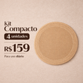 Handcrafted Round Placemat 38cm in Linen and Rattan - image 8