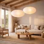 Japanese Ceiling Pendant Lamp 2 Units - image 6