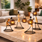 Decorative Candle Holder Sculpture for Living Room and Bedroom with Artistic Design - image 4