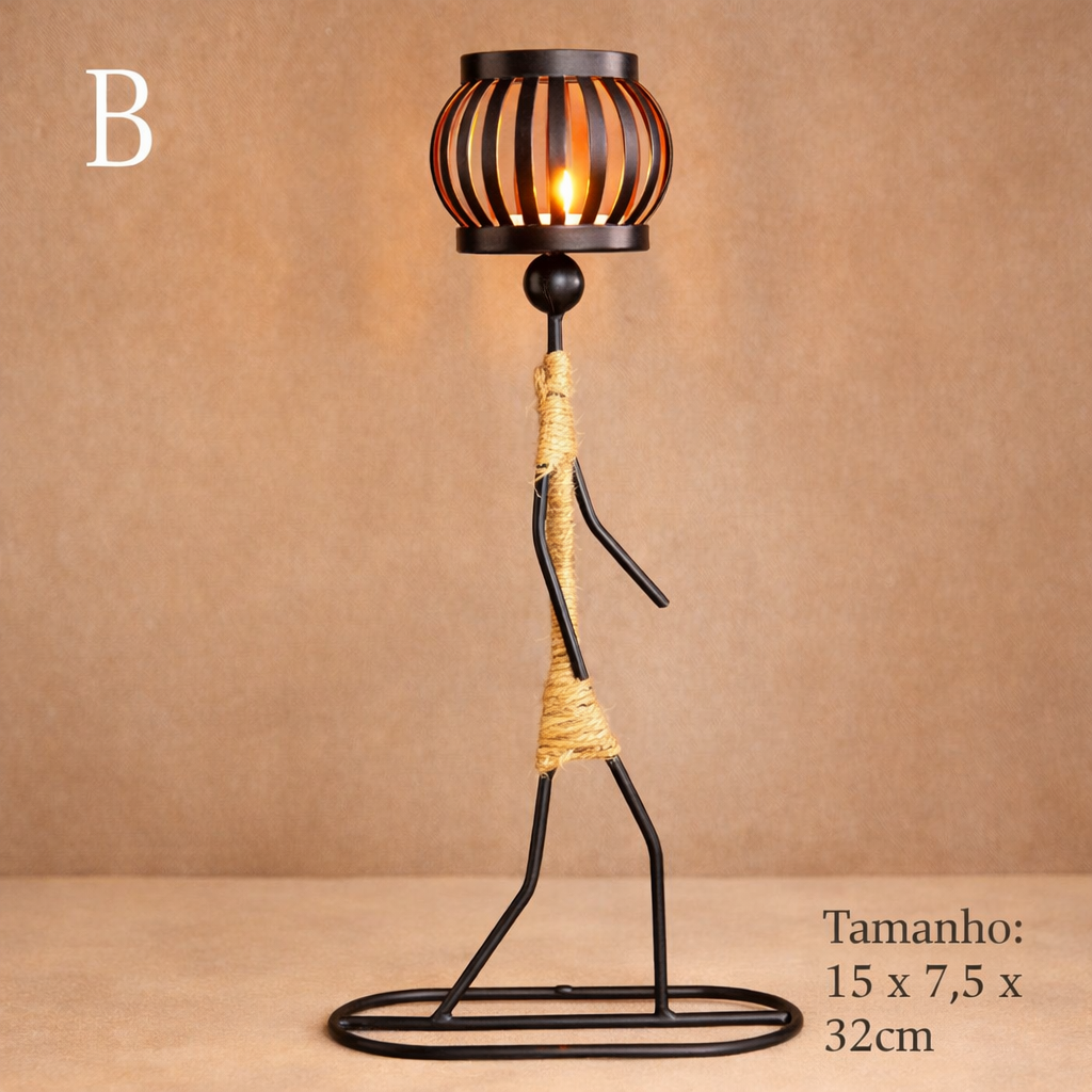 Decorative Candle Holder Sculpture for Living Room and Bedroom with Artistic Design - image 7
