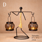 Decorative Candle Holder Sculpture for Living Room and Bedroom with Artistic Design - image 9