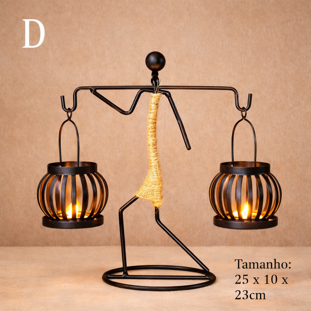 Decorative Candle Holder Sculpture for Living Room and Bedroom with Artistic Design - image 9