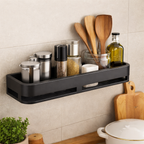 Aluminium Bathroom Shelf with Drill-Free Mounting - image 3