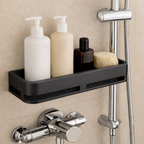 Aluminium Bathroom Shelf with Drill-Free Mounting - image 4