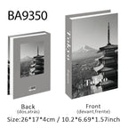 Open Luxury Fake Book Storage Box Home Decor Fashion Paris Decorative Books Interior Decoration Coffee Table Bedroom Ornaments