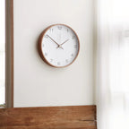 Nordic Solid Wood Wall Clock Modern Simple Creative Clocks Chinese Fashion Personality Wall Clock Living Room Bedroom Home Decor