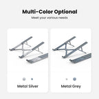 Laptop Stand For Macbook Air Pro Foldable Aluminum Vertical Notebook Stand Laptop Support Macbook Pro Tablet Phone Stand