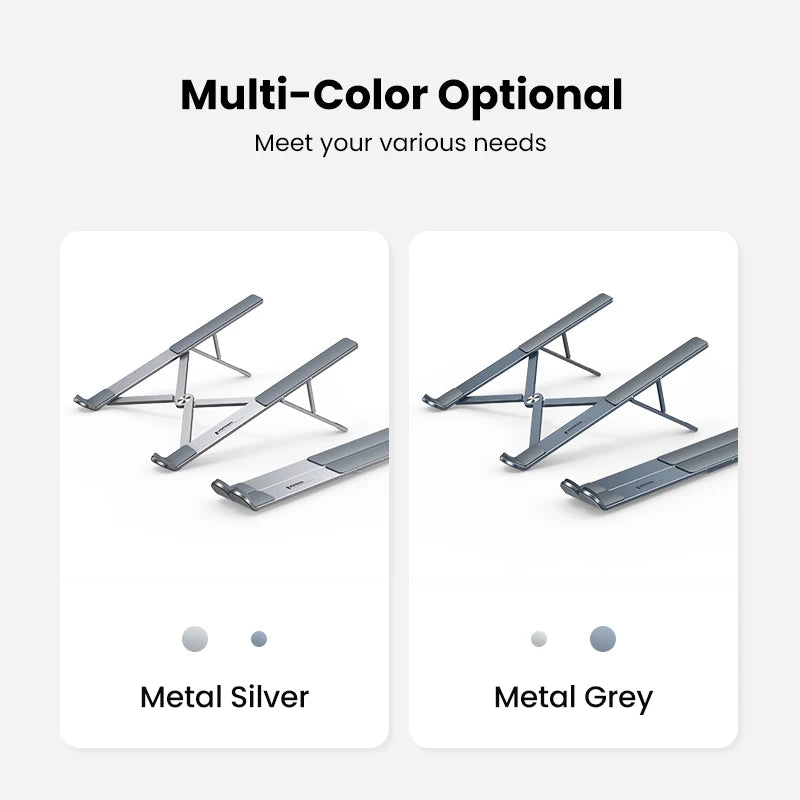 Laptop Stand For Macbook Air Pro Foldable Aluminum Vertical Notebook Stand Laptop Support Macbook Pro Tablet Phone Stand