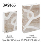 Open Luxury Fake Book Storage Box Home Decor Fashion Paris Decorative Books Interior Decoration Coffee Table Bedroom Ornaments