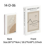 Open Luxury Fake Book Storage Box Home Decor Fashion Paris Decorative Books Interior Decoration Coffee Table Bedroom Ornaments