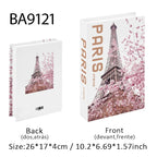 Open Luxury Fake Book Storage Box Home Decor Fashion Paris Decorative Books Interior Decoration Coffee Table Bedroom Ornaments
