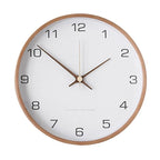 Nordic Solid Wood Wall Clock Modern Simple Creative Clocks Chinese Fashion Personality Wall Clock Living Room Bedroom Home Decor