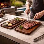 Wooden Charcuterie Board for Serving Cheese and Meats - image 3