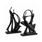 Abstract Decorative Couple Sculpture in Resin