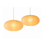 Japanese Ceiling Pendant Lamp 2 Units